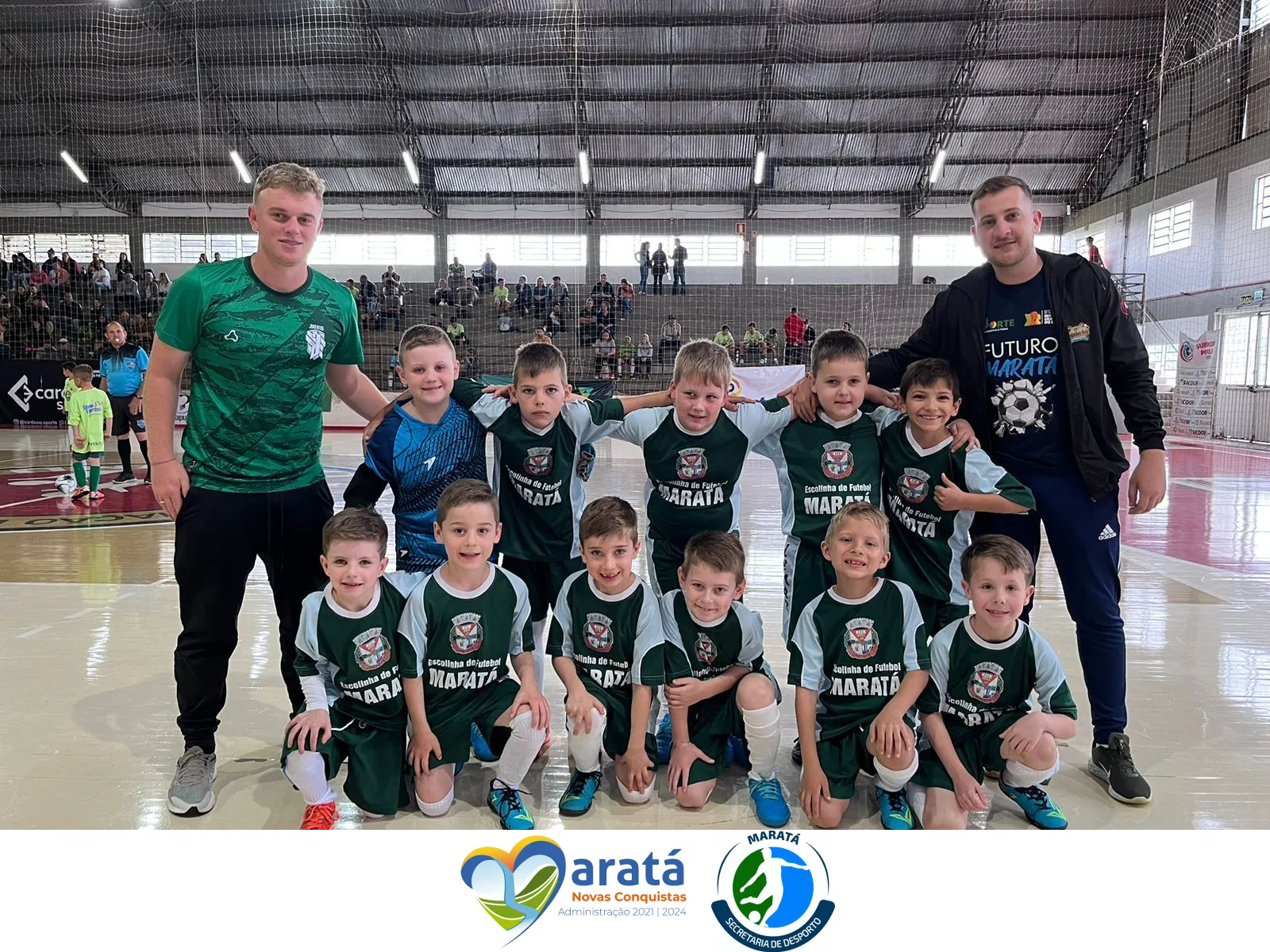 Times do projeto Futuro Maratá partem para próxima rodada do Campeonato Regional Base de Futsal